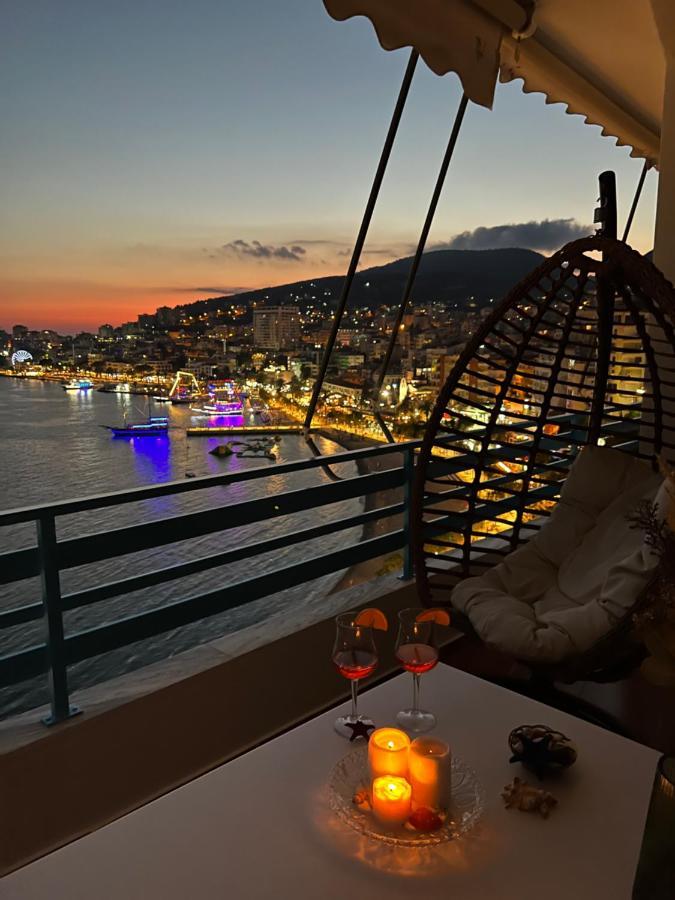 Aquamarine Apartments Sarande Bagian luar foto