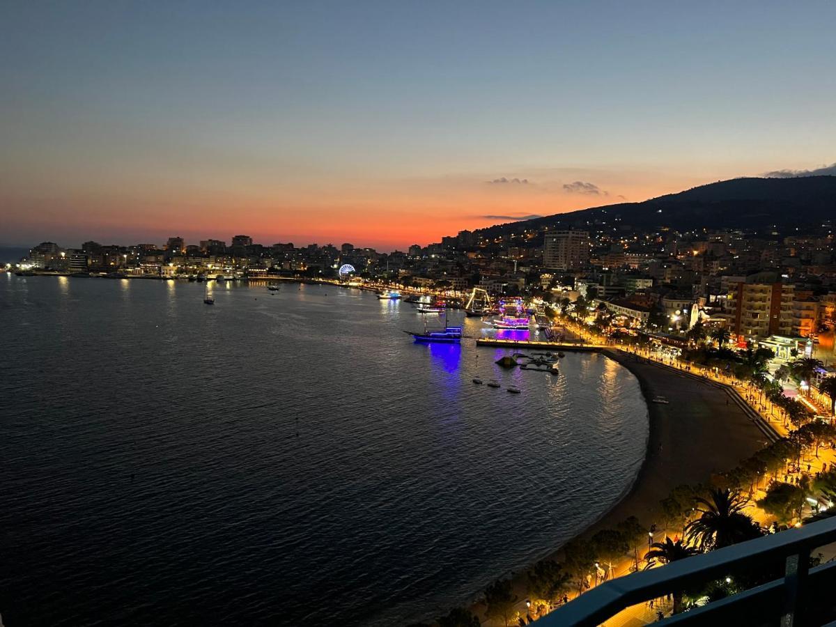 Aquamarine Apartments Sarande Bagian luar foto